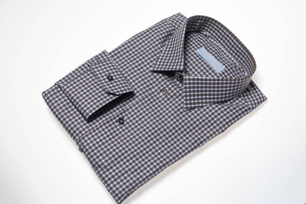 istock Single Folded and Ironed Male Shirt 866775080