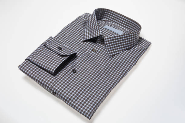 istock Single Folded and Ironed Male Shirt 866776118