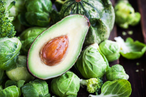 istock Assortment of fresh green vegetables 866779852