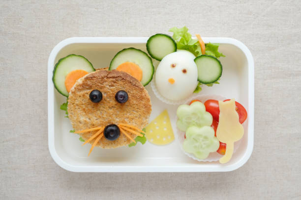istock mouse rat lunch box, fun food art for kids 866799180