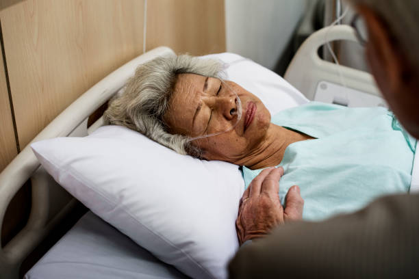 istock An elderly patient at the hospital 866842252
