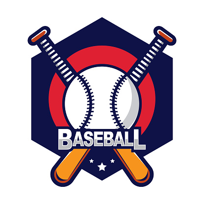 Baseball Design. Sign Template Baseball Design Template Stock Illustration - Download Image Now ...
