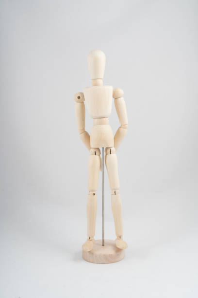 istock in wooden mannequin 866867666