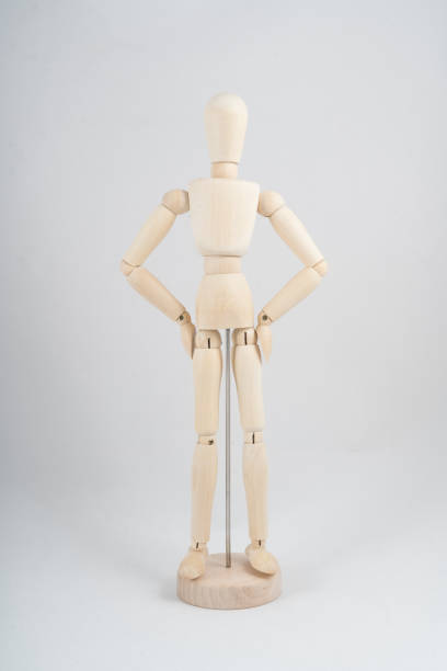 istock in wooden mannequin 866867668