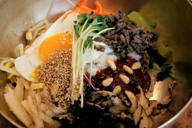 istock Traditional Korean food bibimbap 866893528
