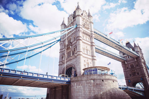 istock Tower Bridge in London, the UK. View from the River Thames 866894210