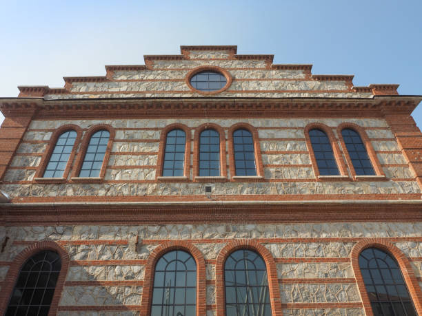 istock OGR (Officine Grandi Riparazioni) train repair shop in Turin 866897050