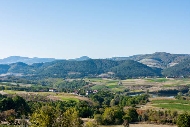 istock Small Village In The Mountains 866904330