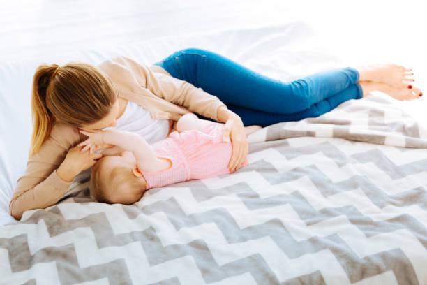 istock Natural process of breastfeeding a baby 866904672