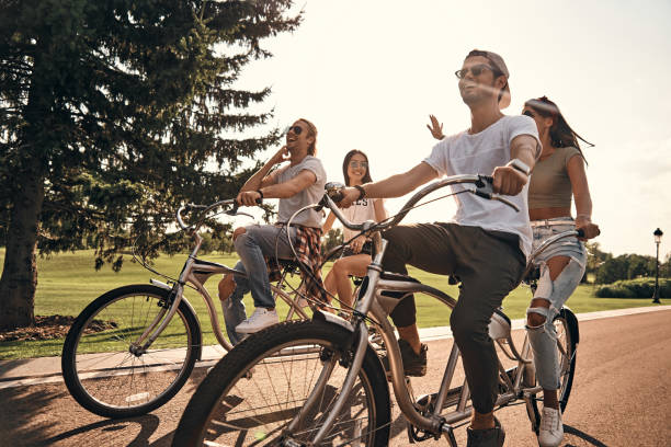 istock No need to walk if you got wheels. 866944070