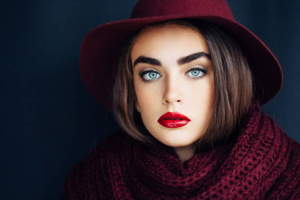 istock Beautiful girl wearing hat 866959916