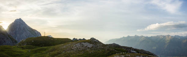istock European Alp at sunrise. 866969936