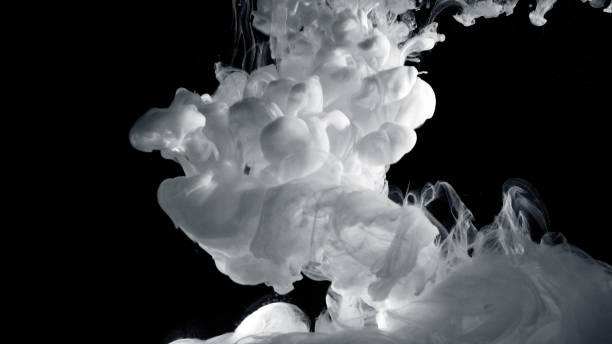 istock Abstract formation of ink in the water 866976536