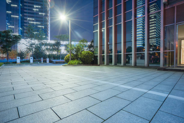 istock modern glass building agaisnt sky 866976542