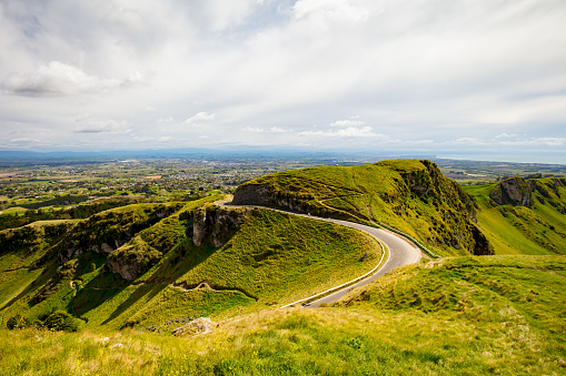 View looking from the top of Te Mata Peak near Hastings on the east coast of New Zealand