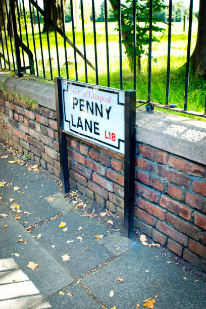 Penny Lane in Liverpool