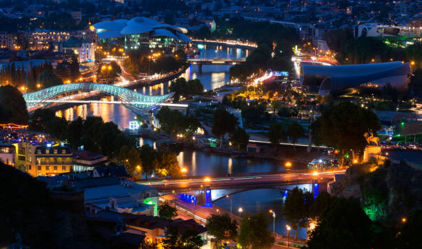 istock Tbiblisi at the night. Georgia 867009518
