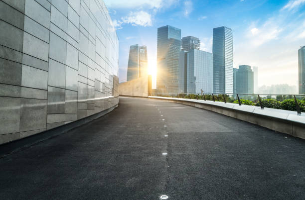 istock Highway and city modern architecture in Chongqing,china 867010510