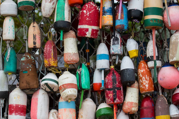 istock Retired Fishing Buoys 867014568
