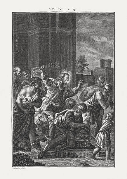 istock Jesus Drives the Moneychangers From the Temple (Matthew 21) 867039318