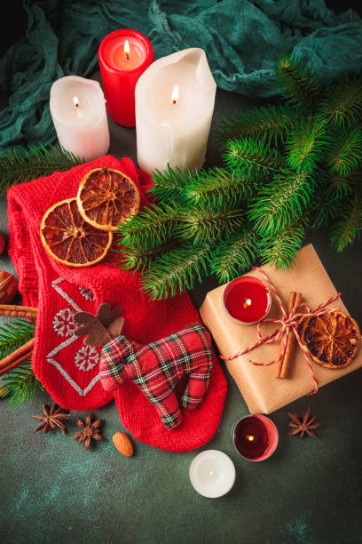 istock Christmas decoration and food 867039980