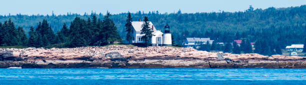 istock Winter Harbor Light Station Maine 867046364