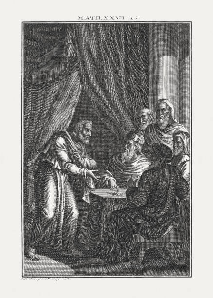 istock Judas Betrays Jesus to the Pharisees (Matthew 26), published c.1850 867056204