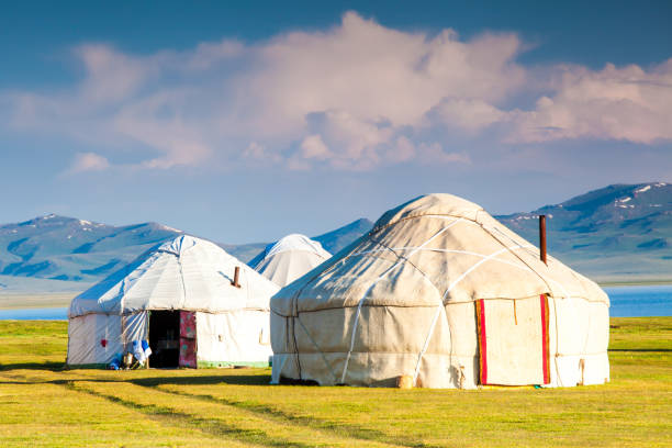 istock Nice Mountains in Kyrgyzstan country 867056368