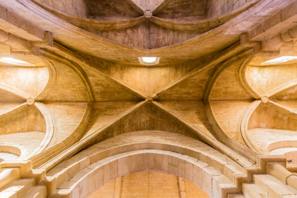 istock vault of the Monastery of Poblet 867056942
