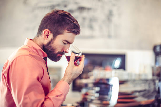 Barista is working in a coffee shop