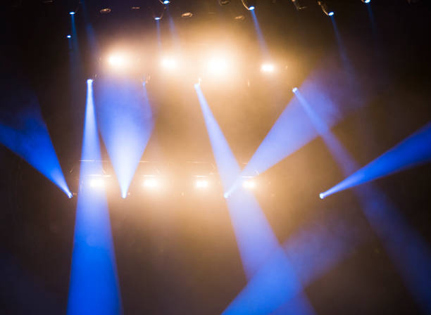 istock Bright lights at a musical concert 867078250