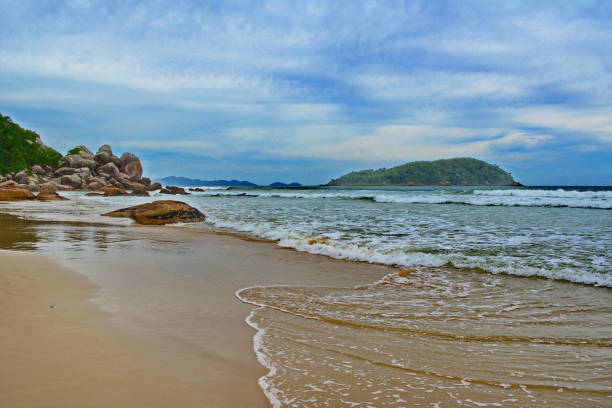 istock Sea sand and cloud in the beach 867082840