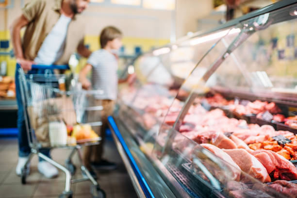 istock fresh raw meat in supermarket 867085860