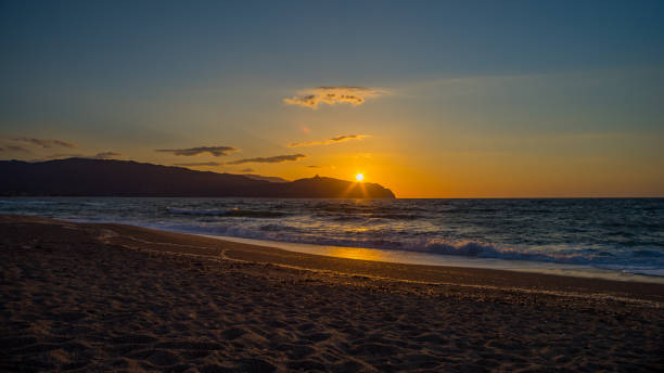 istock Sunrise at Tinderi beach, Sicily 867098738