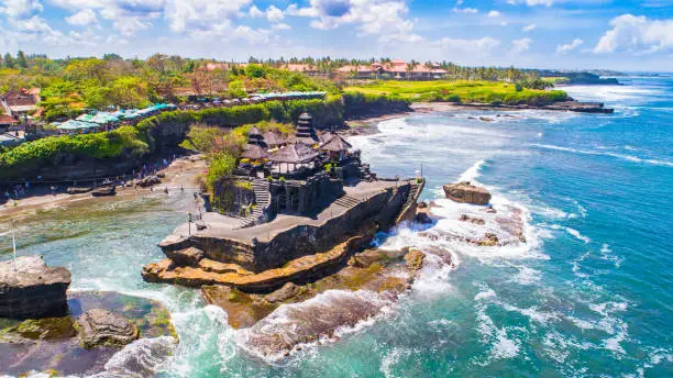 Photo of Tanah Lot - Temple in the Ocean. Bali, Indonesia.