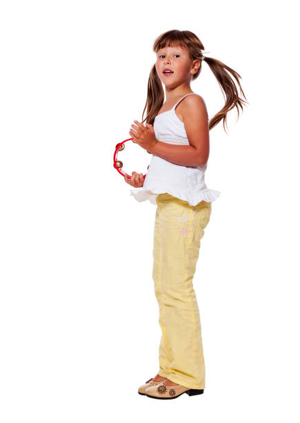 istock Girl playing tambourine 867116502