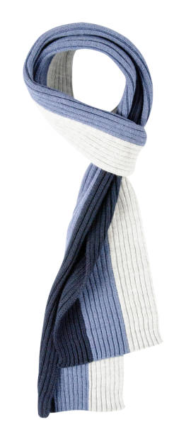 istock Scarf isolated on white background.Scarf  top view 867116730