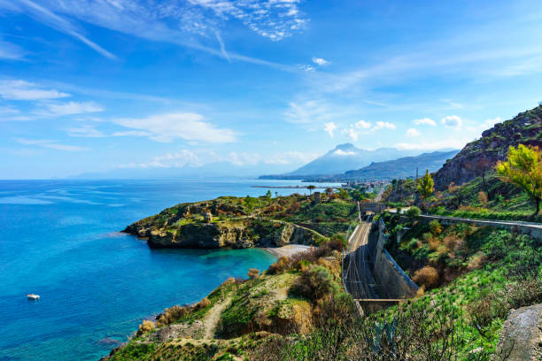 istock Cost near by Torre Colonna Sperone (Norman Tower) 867127104