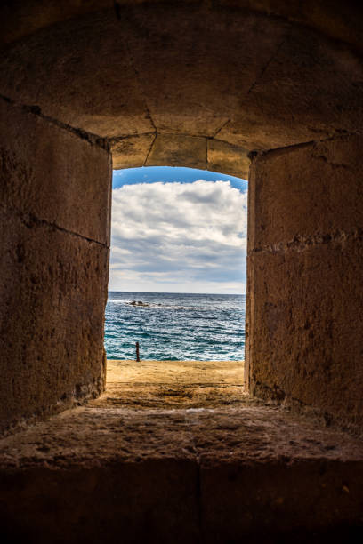 istock Windos of fortress 867129378