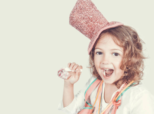 istock beautiful five year old girl with whistle 867130188