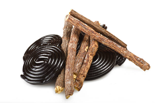 istock Licorice roots and licorice black 867137214