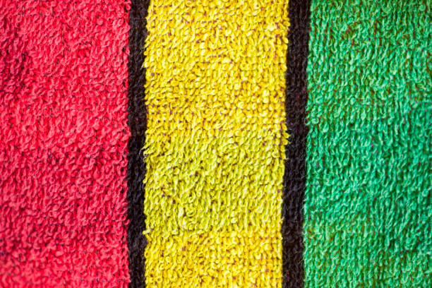 Background with the texture of a fabric in various colors
