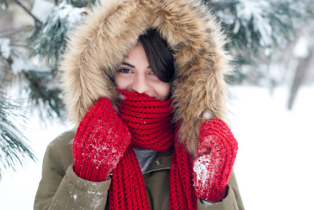istock Beautiful girl in winter time 867166528