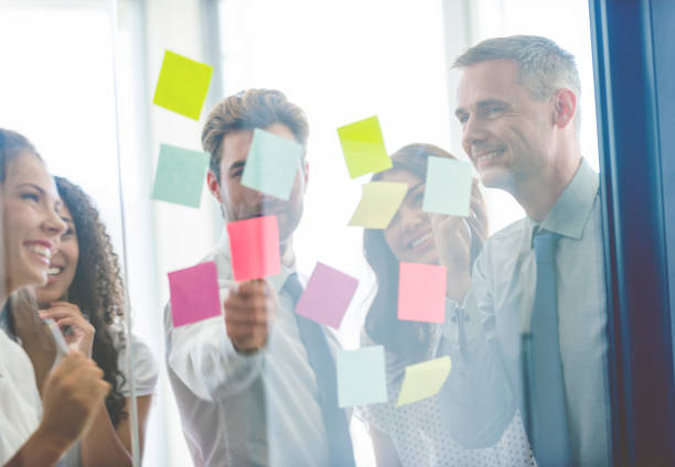 istock Group of business people brainstorming. 867171672