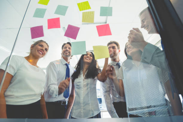 istock Group of business people brainstorming. 867171832