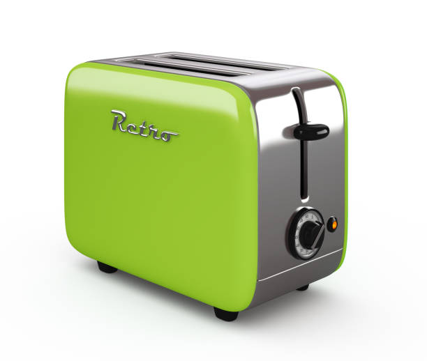 istock Vintage toaster isolated on white 3D illustration 867175912