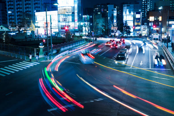 istock Tokyo Night Traffic 867183760