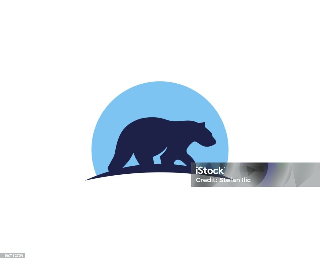 Bear icon This illustration/vector you can use for any purpose related to your business. Bear stock vector