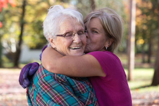 istock Special kiss for mom 867192762