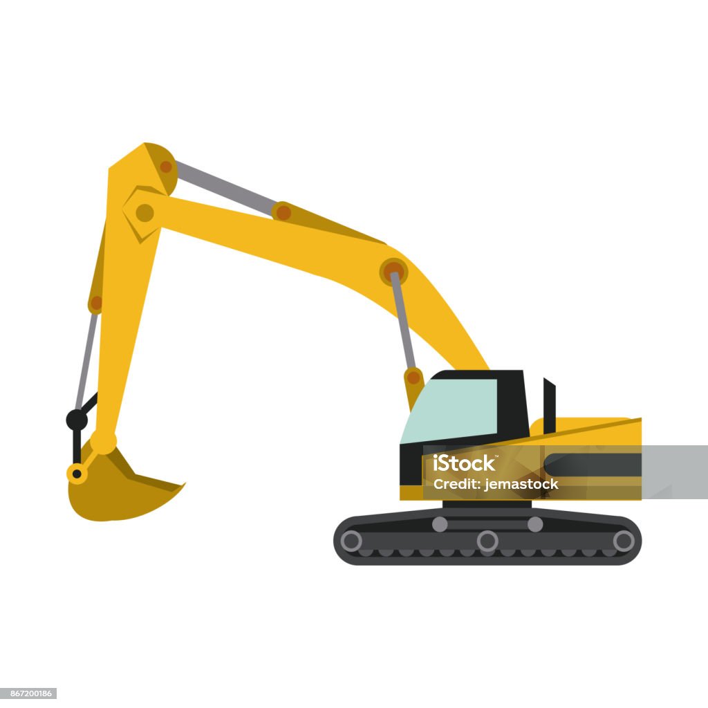 Hình Ảnh Biểu Tượng Xây Dựng Máy Móc Hạng Nặng Hình minh họa Sẵn ...